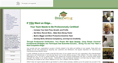 Desktop Screenshot of directsellingacademy.com
